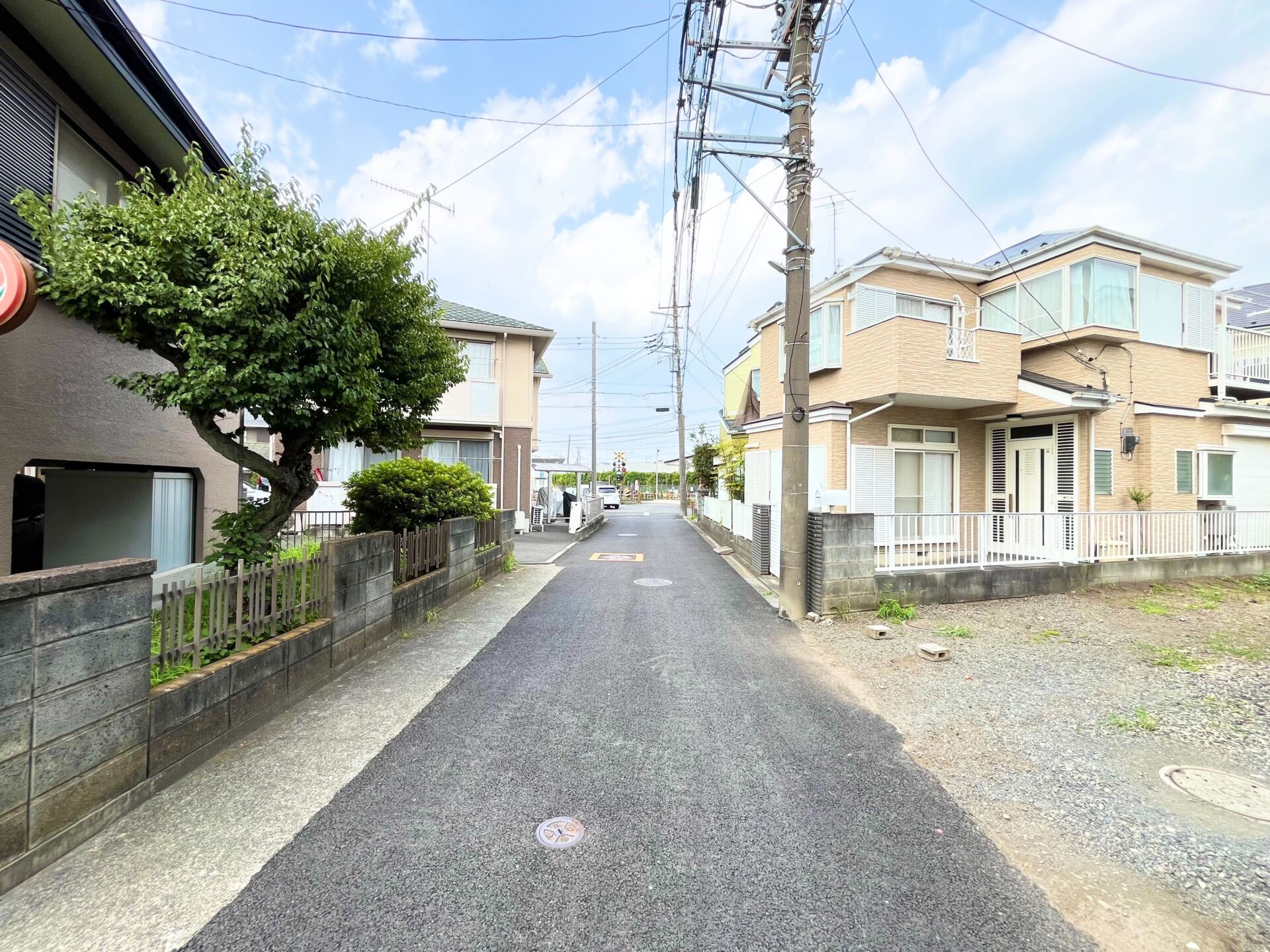 前面道路