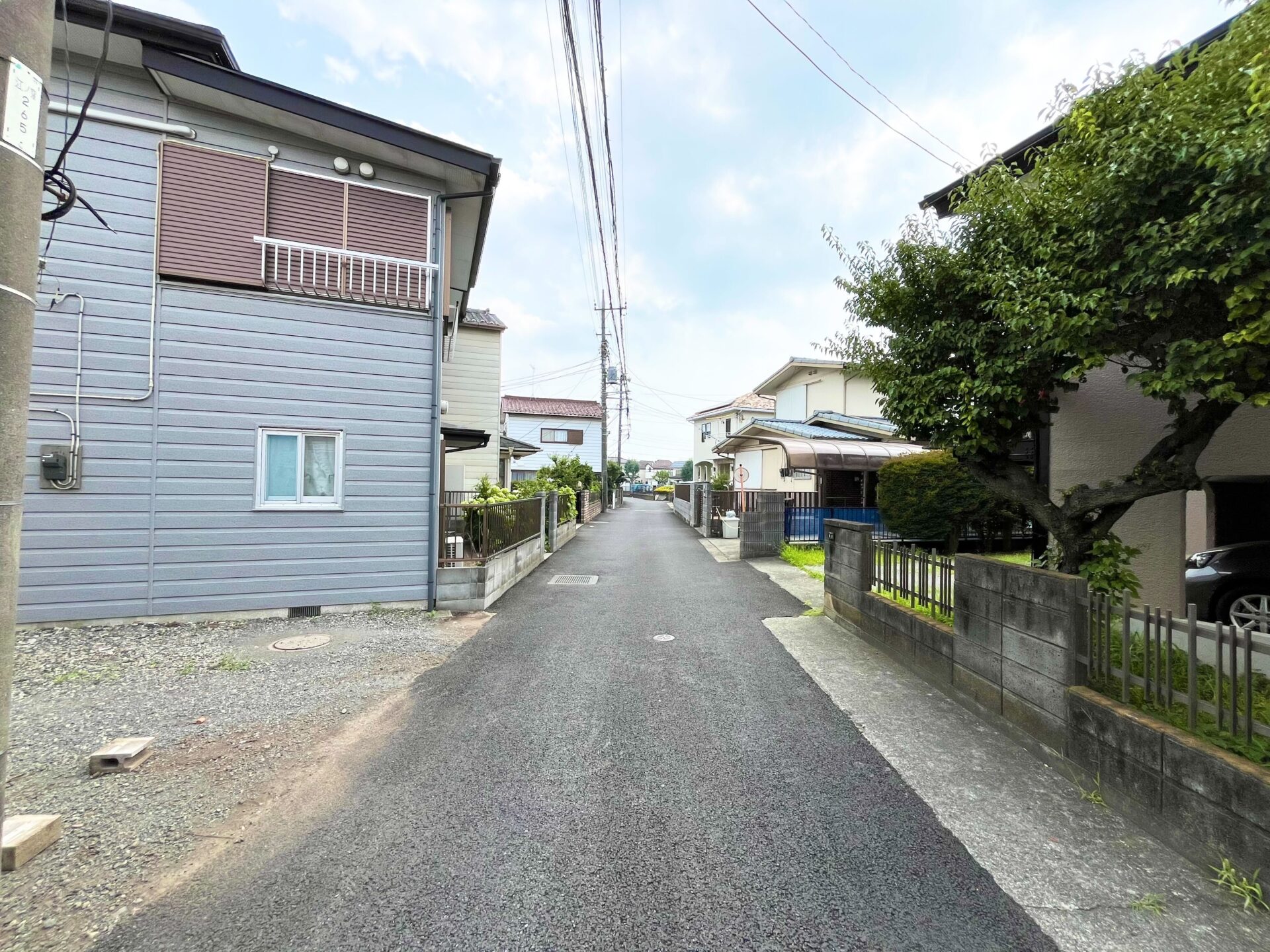 前面道路