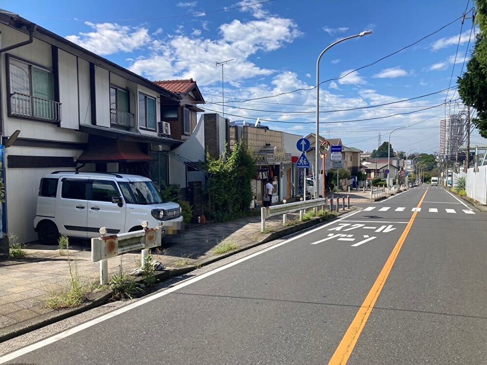 前面道路