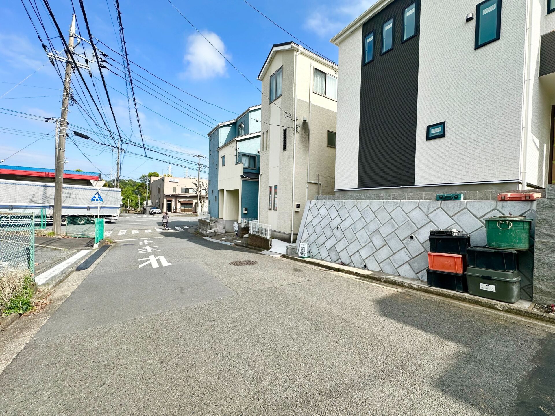 前面道路