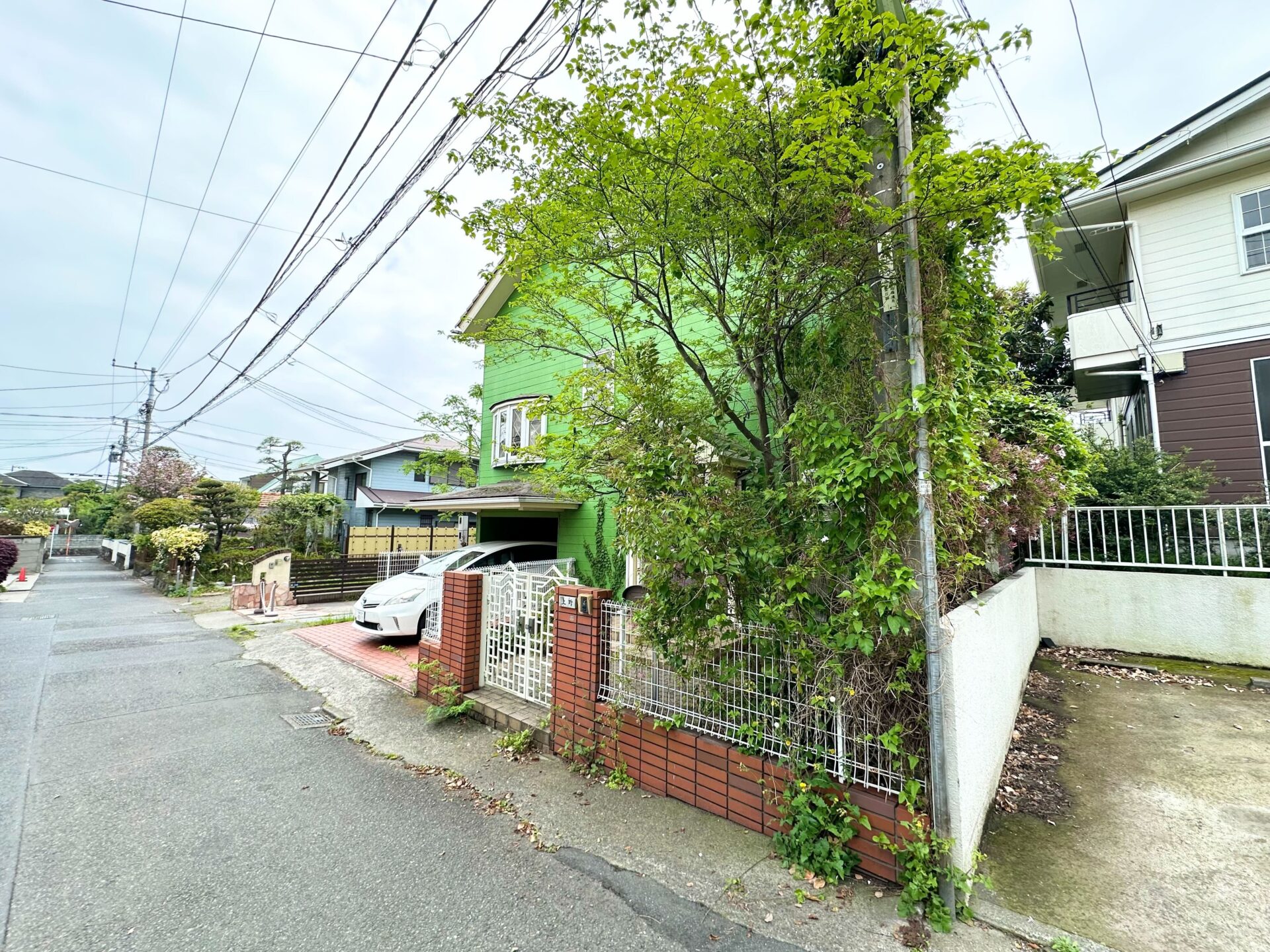 前面道路