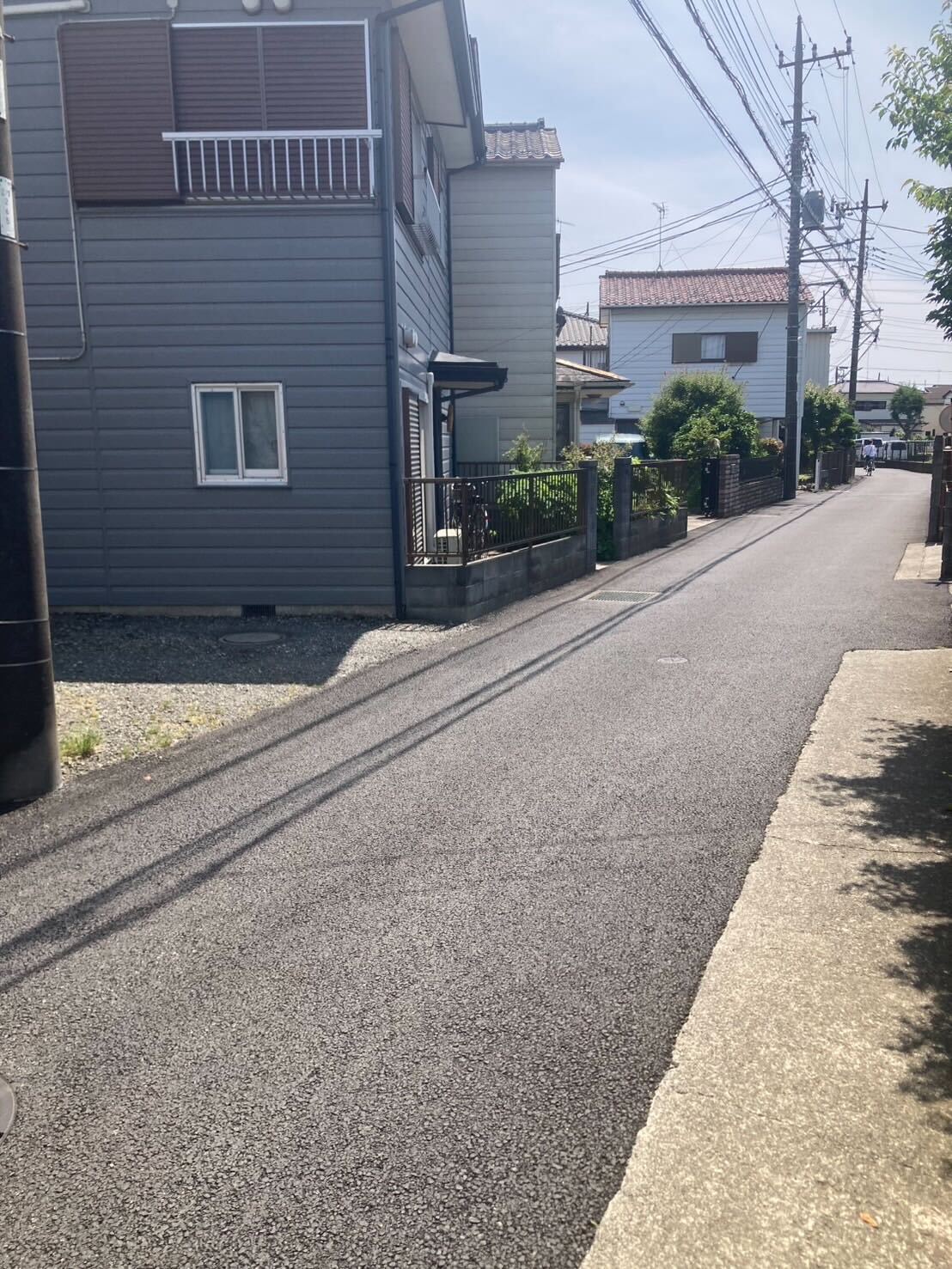 前面道路