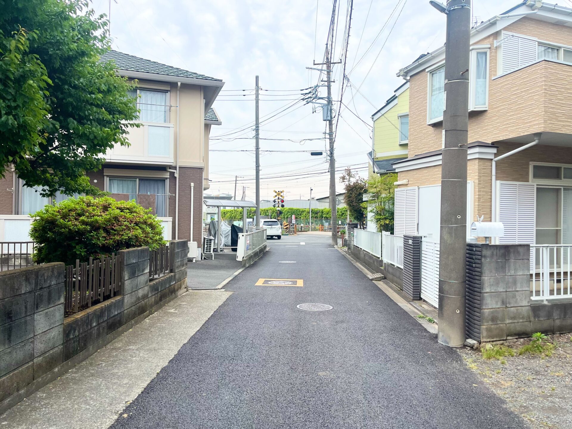 前面道路